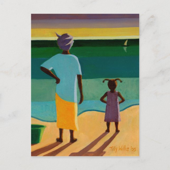 Waiting 2005 postcard (Front)