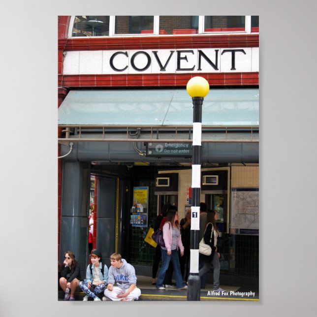 Waiting at Covent Poster (Front)