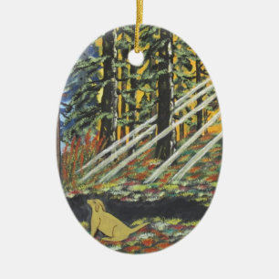 Waiting Ceramic Tree Decoration