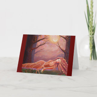 Waiting For A Dream - Fantasy Art Greeting Card