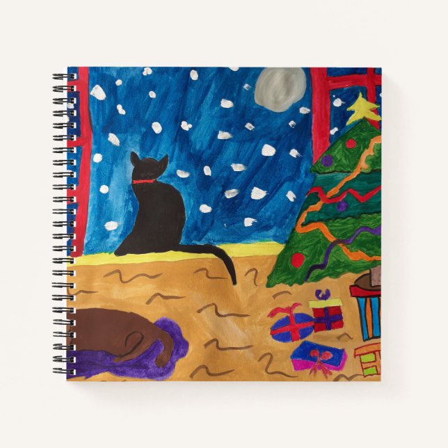Waiting For Christmas Notebook (Front)