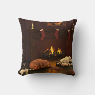 Waiting For Father Christmas Cushion