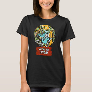 Waiting For Friday Robinson Parody Crueso Weekend T-Shirt