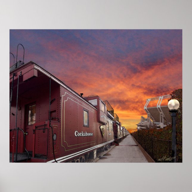 Waiting For Game Day Poster (Front)