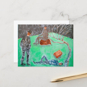 WAITING FOR GODOT Postcard