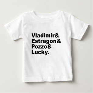 Waiting for Godot - Vladimir Estragon Pozzo Lucky Baby T-Shirt