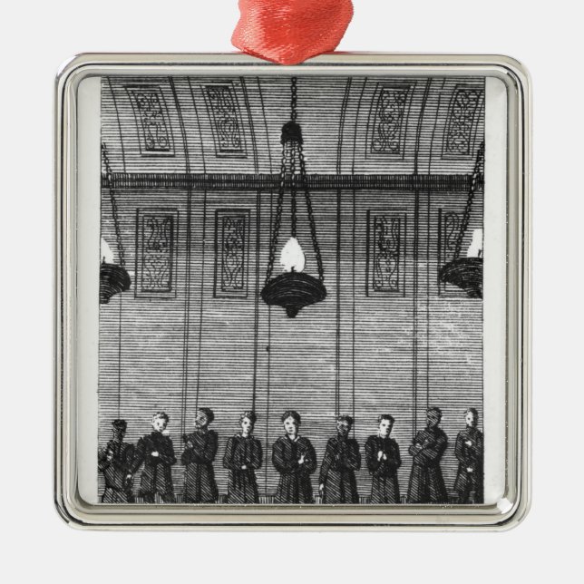 Waiting for Interrogation by the Inquisition Metal Tree Decoration (Front)