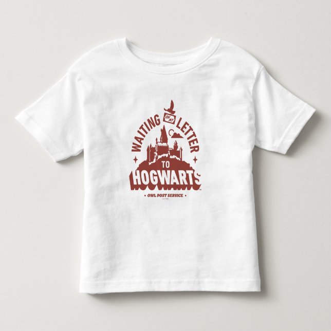 Waiting for my Letter to HOGWARTS™ Toddler T-Shirt (Front)