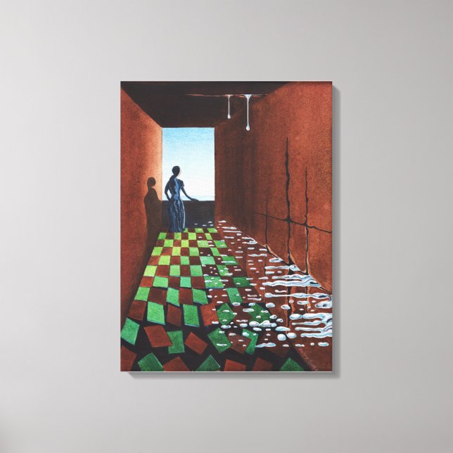 Waiting For My Lover Canvas Print (Front)