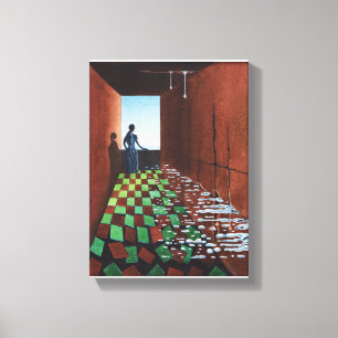Waiting For My Lover Canvas Print
