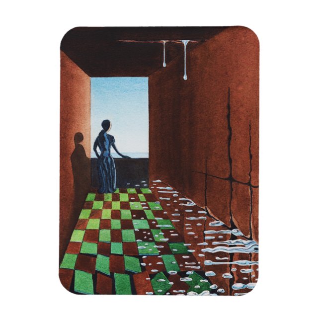 Waiting For My Lover Magnet (Vertical)