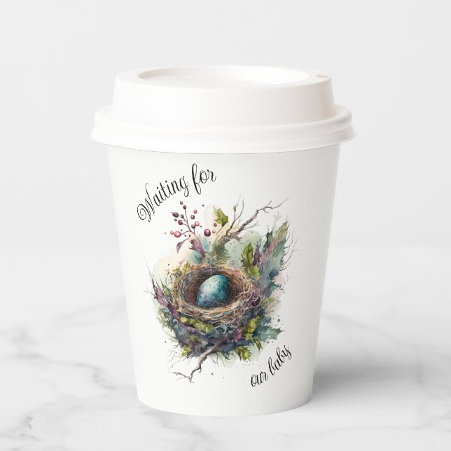 Waiting for our Baby  Paper Cups (Front)