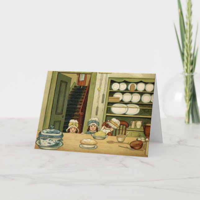 Waiting For Pie Card (Front)