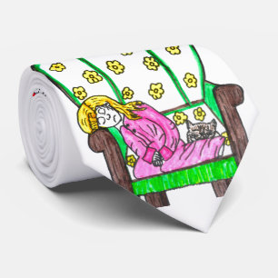 WAITING FOR SANTA CLAUSE tie