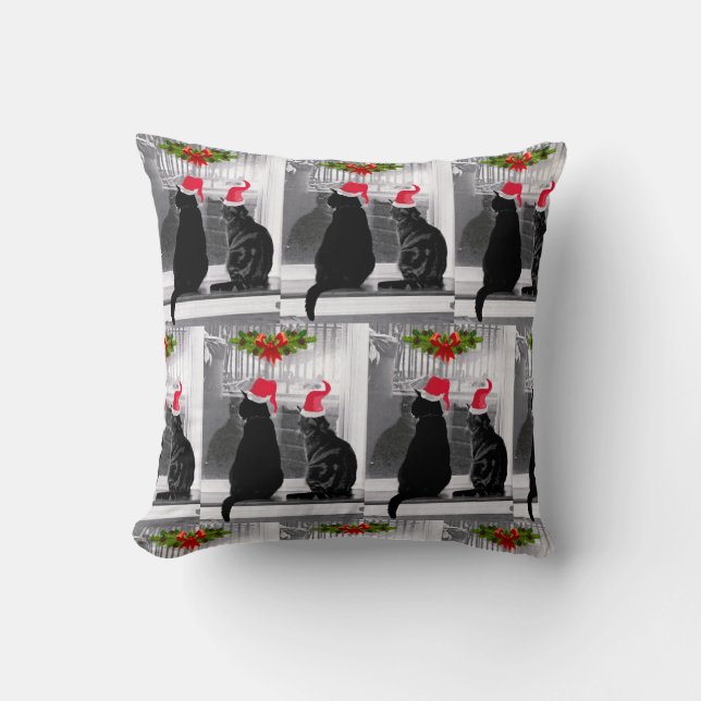 Waiting For Santa Cushion (Front)