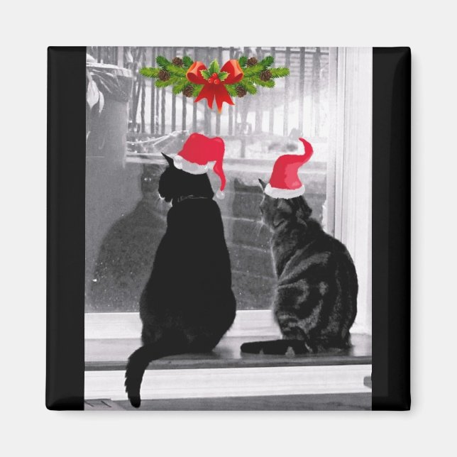 Waiting For Santa Magnet (Front)