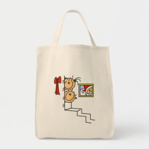 Waiting for Santa T-shirts and Gifts Tote Bag