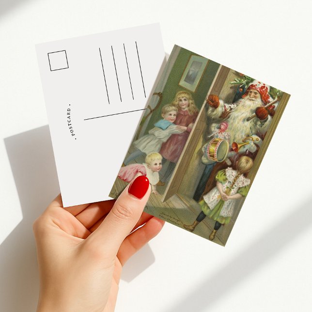 Waiting for Santa | Vintage Christmas Postcard (Creator Uploaded)