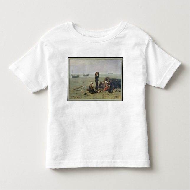 Waiting for the Fish, Berck-sur-Mer Toddler T-Shirt (Front)
