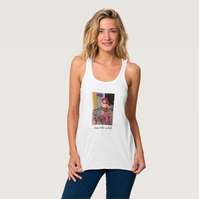 Waiting for the Perfect Man Singlet (Front Full)