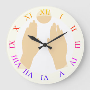 Waiting for the Sun  I Large Clock