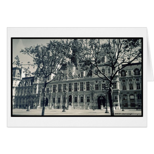Waiting for you... at Hôtel de Ville (Front Horizontal)