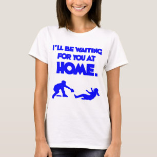 Waiting For You, blue T-Shirt