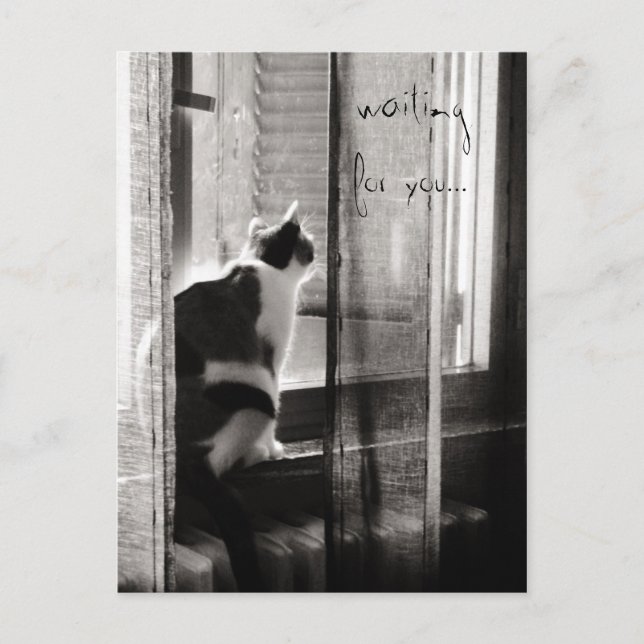 Waiting for you - Postcard (Front)