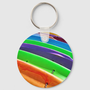 Waiting Kayaks Key Ring
