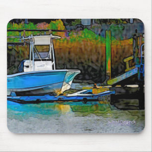 Waiting Mouse Pad