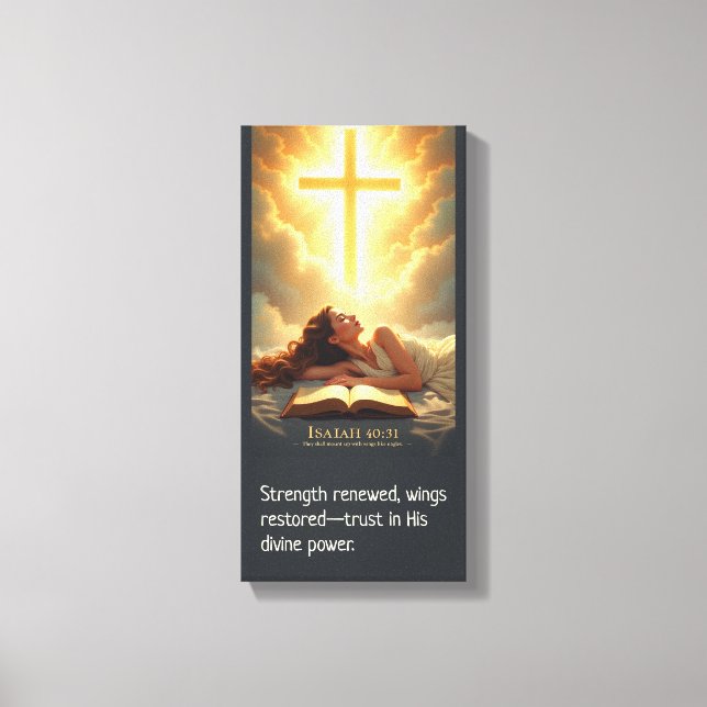 Waiting on the Lord  Canvas Print (Front)