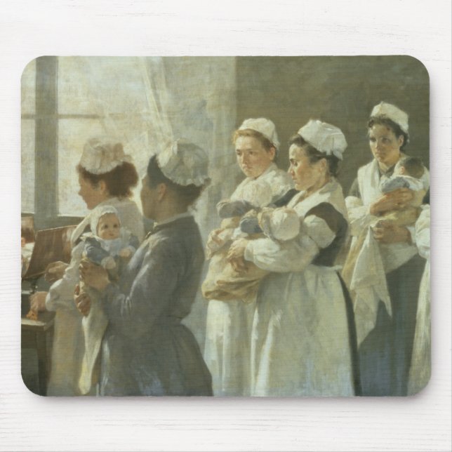 Waiting to be Weighed Mouse Pad (Front)