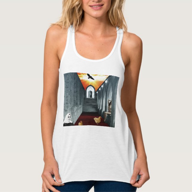 Waiting to enter heaven singlet (Front)