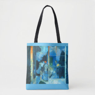 WAITING  tote bag