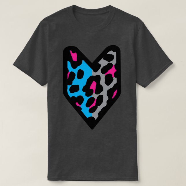 Wakaba Duo Leopard T-Shirt (Design Front)