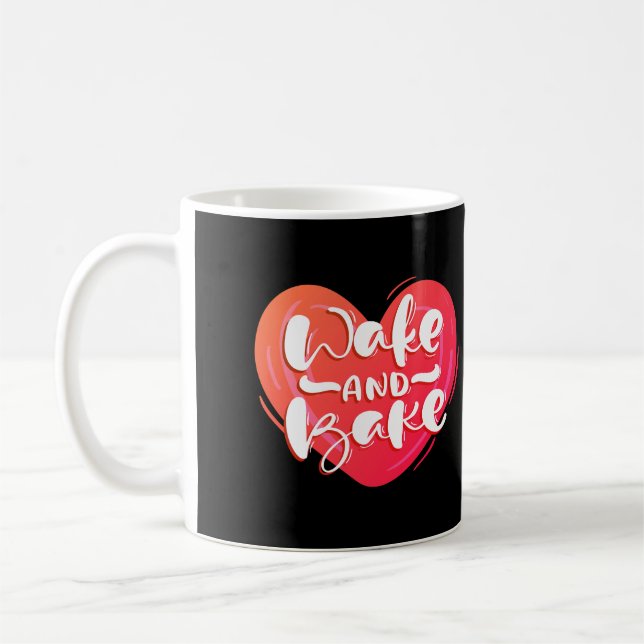 Wake and Bake Coffee Mug (Left)