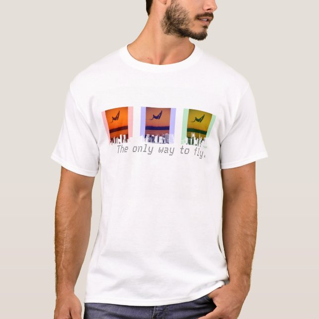 Wake Boarding Boarder T-Shirt Cool Image (Front)