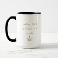 Wake Coffee Code Programming