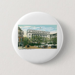 Wake County Courthouse, Raleigh, North Carolina 6 Cm Round Badge