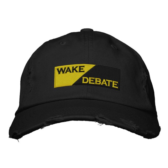 Wake Debate - New Logo Hats (Front)
