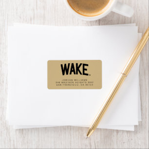 Wake Forest University   Wake Arch Label
