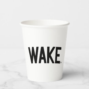 Wake Forest University   Wake Arch Paper Cups