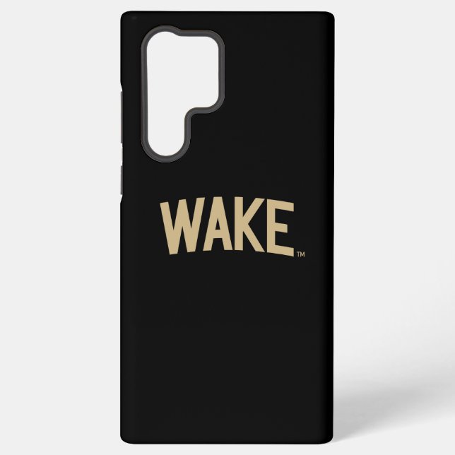 Wake Forest University | Wake Arch Samsung Galaxy S22 Ultra Case (Back)