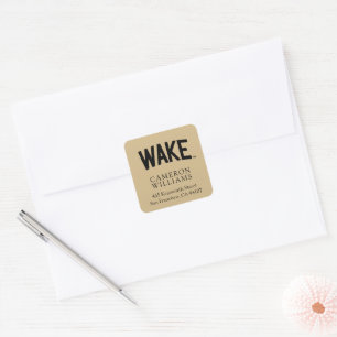 Wake Forest University Wake Arch Square Sticker
