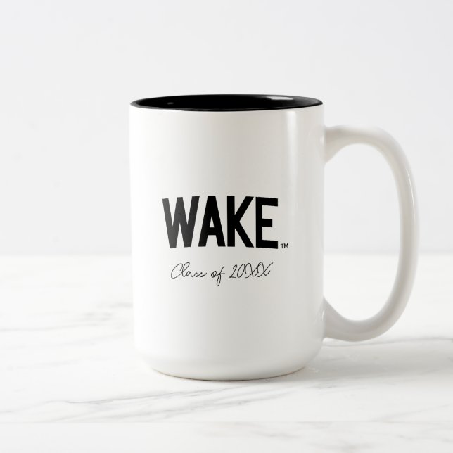 Wake Forest University | Wake Arch Two-Tone Coffee Mug (Right)
