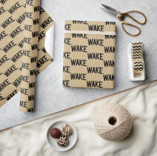 Wake Forest University   Wake Arch Wrapping Paper