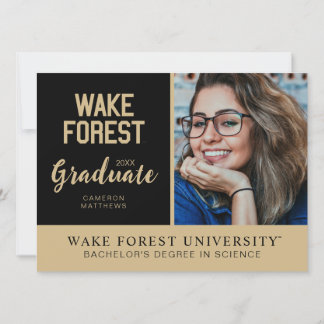 Wake Forest University | Wake Forest Invitation