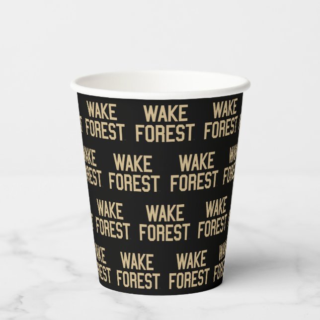 Wake Forest University | Wake Forest Paper Cups (Back)