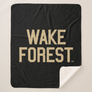 Wake Forest University   Wake Forest Sherpa Blanket