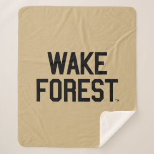Wake Forest University   Wake Forest Sherpa Blanket